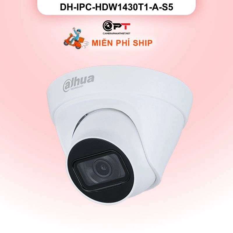 Ảnh sản phẩm Camera IP Dahua DH-IPC-HDW1430T1-A-S5 4MP - có thu âm - hình 2