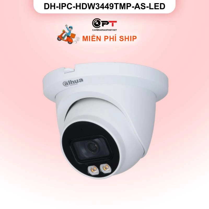 Ảnh sản phẩm Camera IP Dahua DH-IPC-HDW3449TMP-AS-LED 4MP - có thu âm, đèn trợ sáng - hình 2