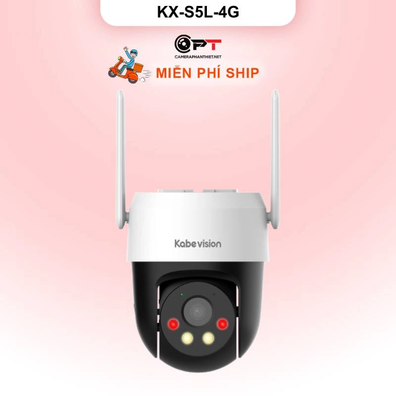 Ảnh sản phẩm Camera ip kbvision KX-S5L-4G - Camera 4G quay quét ngoài trời - hình 1