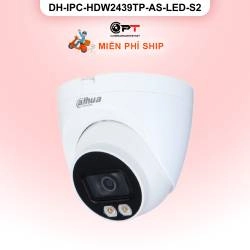 Camera IP Dahua DH-IPC-HDW2439TP-AS-LED-S2 4MP - có thu âm, đèn trợ sáng
