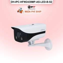 Camera IP Dahua DH-IPC-HFW2439MP-AS-LED-B-S2 4MP - có thu âm, đèn trợ sáng
