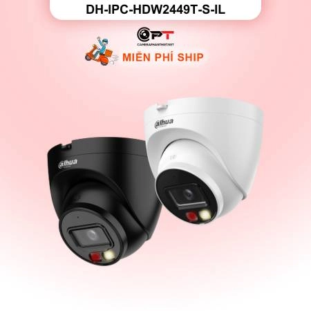 Camera IP Dahua DH-IPC-HDW2449T-S-IL 4MP - đèn trợ sáng ảnh 