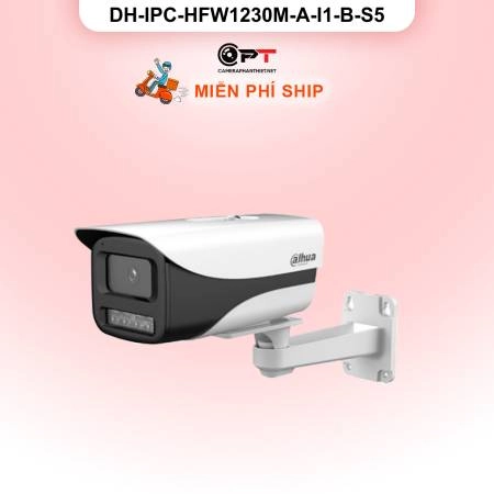 Camera IP Dahua DH-IPC-HFW1230M-A-I1-B-S5 2MP - có thu âm ảnh 