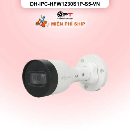 Camera IP Dahua DH-IPC-HFW1230S1P-S5-VN 2MP ảnh 