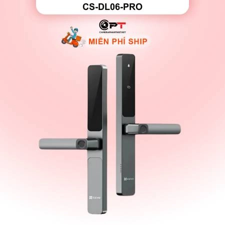 Khóa thông minh ezviz CS-DL06-PRO 2 mặt vân tay, cửa nhôm ảnh 