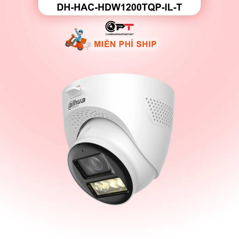 Ảnh sản phẩm Camera HDCVI Dahua DH-HAC-HDW1200TQP-IL-T 2MP - đèn trợ sáng - hình 1