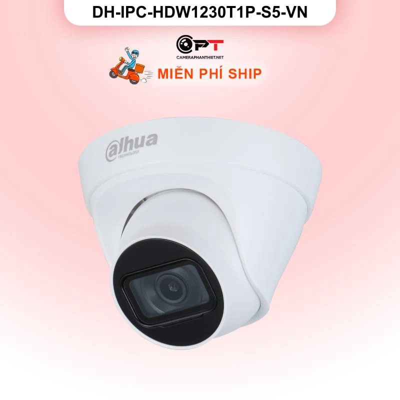 Ảnh sản phẩm Camera IP Dahua DH-IPC-HDW1230T1P-S5-VN 2MP - hình 1