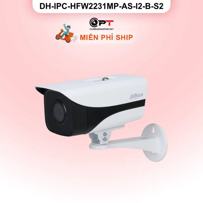 Ảnh sản phẩm Camera IP Dahua DH-IPC-HFW2231MP-AS-I2-B-S2 2MP - có thu âm - hình 1