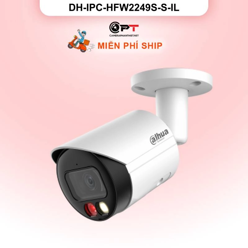 Ảnh sản phẩm Camera IP Dahua DH-IPC-HFW2249S-S-IL 2MP - đèn trợ sáng - hình 1
