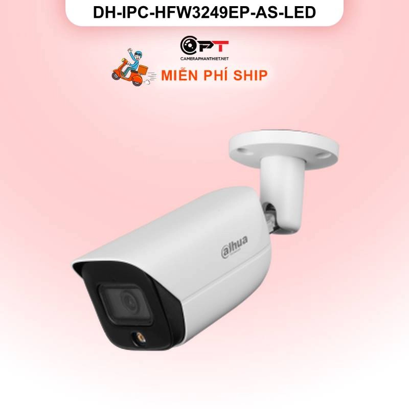 Ảnh sản phẩm Camera IP Dahua DH-IPC-HFW3249EP-AS-LED 2MP - có thu âm, đèn trợ sáng - hình 1