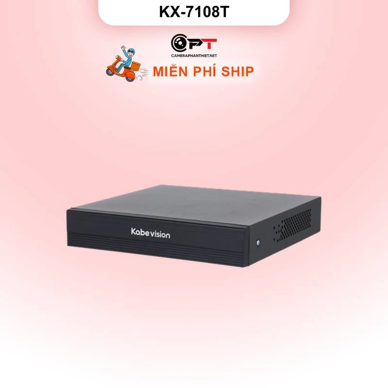 Ảnh sản phẩm Đầu thu camera analog XVR kbvision 8 Kênh, 1 Ổ cứng KX-7108T - hình 1