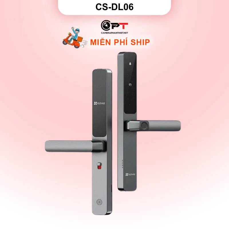 Ảnh sản phẩm Khóa thông minh Ezviz CS-DL06 - một mặt vân tay, cửa nhôm - hình 1