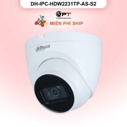 Camera IP Dahua DH-IPC-HDW2231TP-AS-S2 2MP - có thu âm
