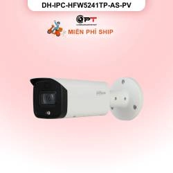 Camera IP Dahua DH-IPC-HFW5241TP-AS-PV 2MP - có thu âm, báo động đèn còi