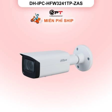 Camera IP Dahua DH-IPC-HFW3241TP-ZAS 2MP - motorized, có thu âm ảnh 