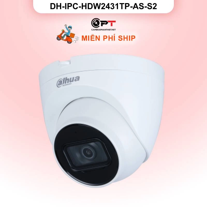 Ảnh sản phẩm Camera IP Dahua DH-IPC-HDW2431TP-AS-S2 4MP - có thu âm - hình 1