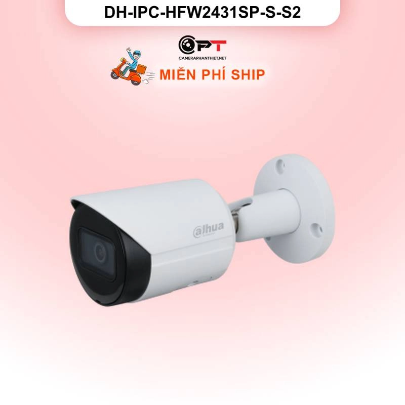 Ảnh sản phẩm Camera IP Dahua DH-IPC-HFW2431SP-S-S2 4MP - hình 1