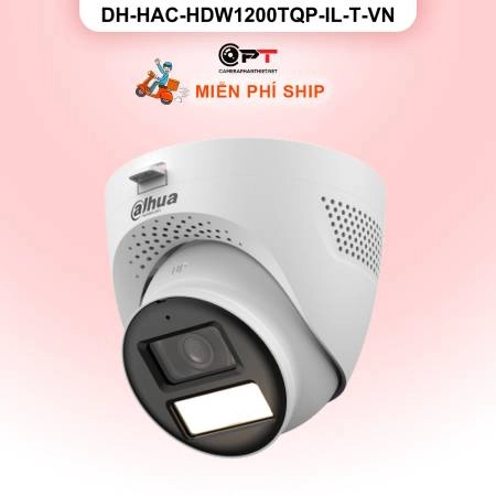 Camera HDCVI Dahua DH-HAC-HDW1200TQP-IL-T-VN 2MP - đèn trợ sáng ảnh 