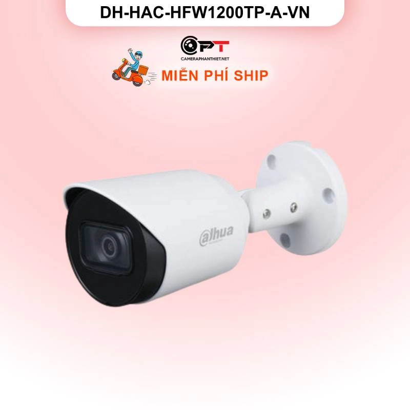 Ảnh sản phẩm Camera HDCVI Dahua DH-HAC-HFW1200TP-A-VN 2MP - có thu âm - hình 1