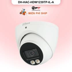Camera HDCVI Dahua DH-HAC-HDW1239TP-IL-A 2MP - đèn trợ sáng, có thu âm