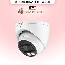 Camera HDCVI Dahua DH-HAC-HDW1509TP-A-LED 5MP - có thu âm, đèn trợ sáng