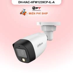 Camera HDCVI Dahua DH-HAC-HFW1239CP-IL-A 2MP - đèn trợ sáng, có thu âm