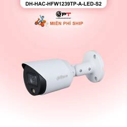Camera HDCVI Dahua DH-HAC-HFW1239TP-A-LED-S2 2MP - có thu âm, đèn trợ sáng
