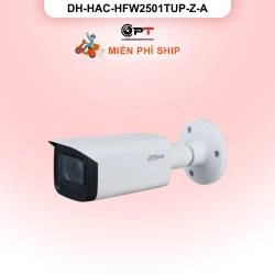 Camera HDCVI Dahua DH-HAC-HFW2501TUP-Z-A 5MP - motorized, có thu âm