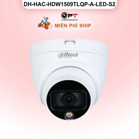 Camera HDCVI Dahua DH-HAC-HDW1509TLQP-A-LED-S2 5MP - có thu âm, đèn trợ sáng ảnh 