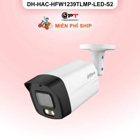 Camera HDCVI Dahua DH-HAC-HFW1239TLMP-LED-S2 2MP - đèn trợ sáng ảnh 