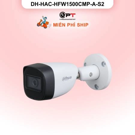 Camera HDCVI Dahua DH-HAC-HFW1500CMP-A-S2 5MP - có thu âm ảnh 