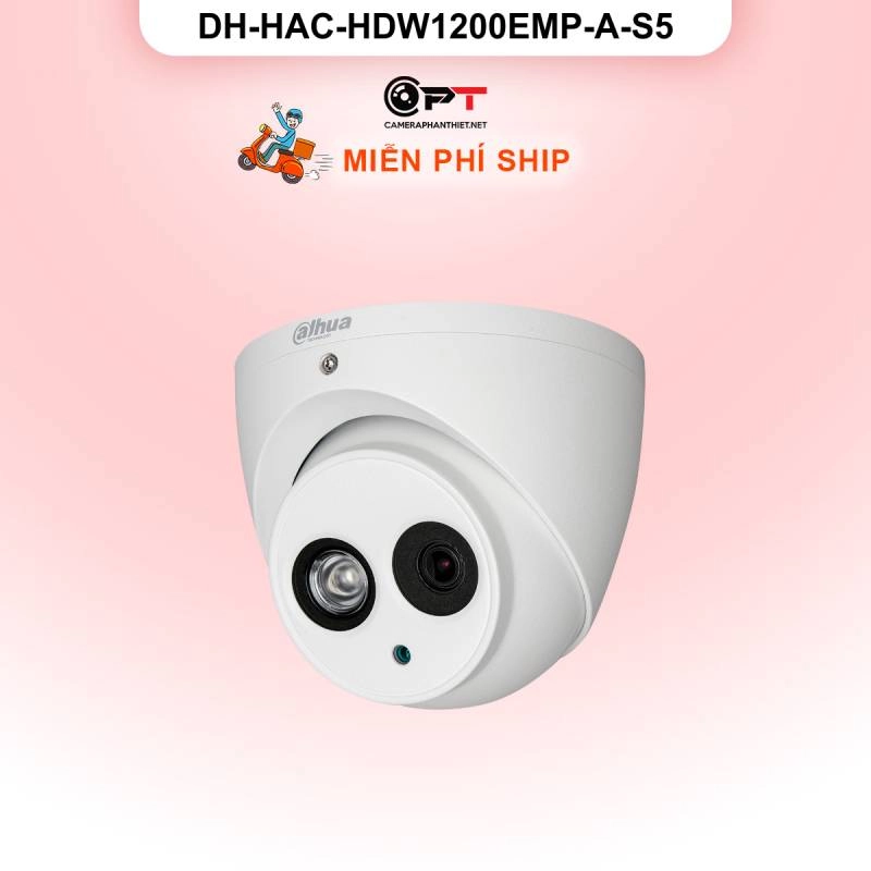 Ảnh sản phẩm Camera HDCVI Dahua DH-HAC-HDW1200EMP-A-S5 2MP - có thu âm - hình 1