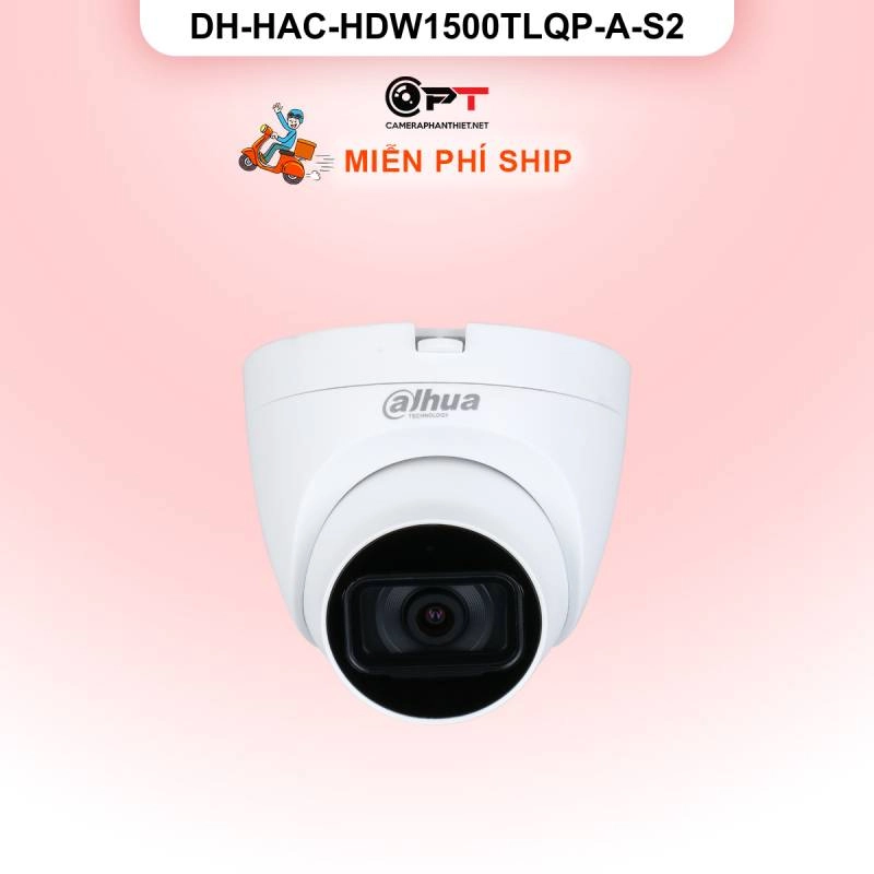 Ảnh sản phẩm Camera HDCVI Dahua DH-HAC-HDW1500TLQP-A-S2 5MP - có thu âm - hình 1