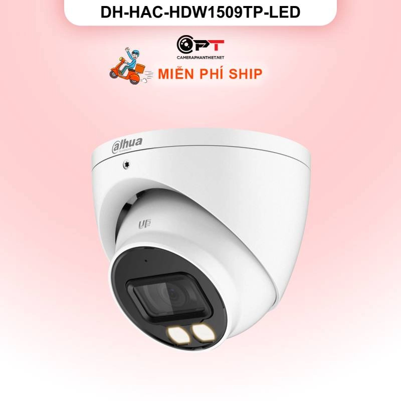 Ảnh sản phẩm Camera HDCVI Dahua DH-HAC-HDW1509TP-LED 5MP - đèn trợ sáng - hình 1