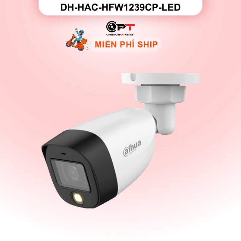 Ảnh sản phẩm Camera HDCVI Dahua DH-HAC-HFW1239CP-LED 2MP - đèn trợ sáng - hình 1