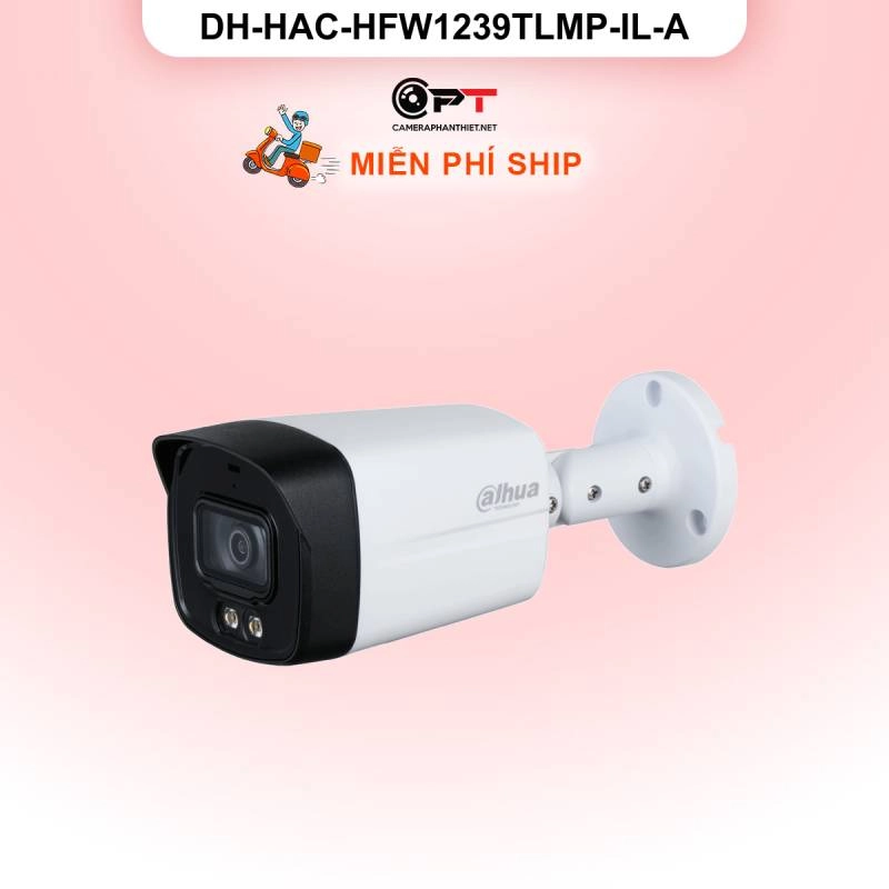 Ảnh sản phẩm Camera HDCVI Dahua DH-HAC-HFW1239TLMP-IL-A 2MP - đèn trợ sáng, có thu âm - hình 1