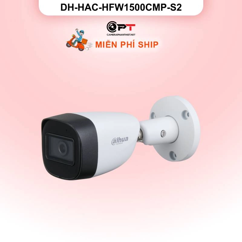 Ảnh sản phẩm Camera HDCVI Dahua DH-HAC-HFW1500CMP-S2 5MP - hình 1