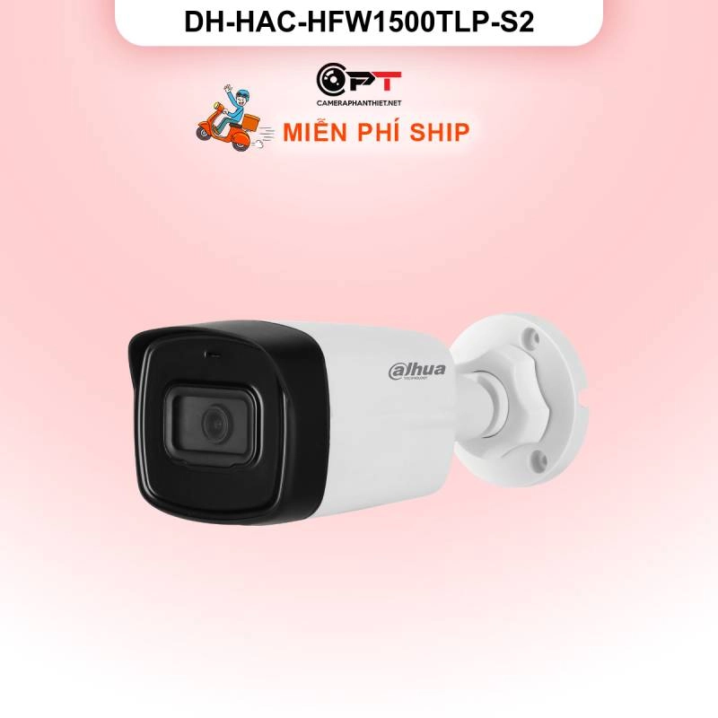 Ảnh sản phẩm Camera HDCVI Dahua DH-HAC-HFW1500TLP-S2 5MP - hình 1