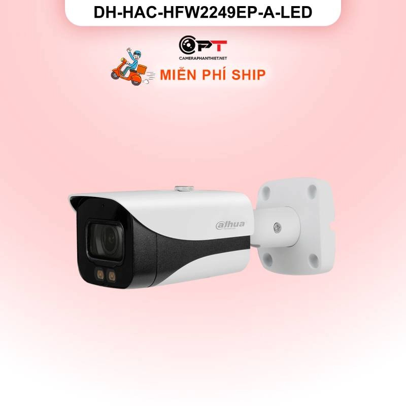 Ảnh sản phẩm Camera HDCVI Dahua DH-HAC-HFW2249EP-A-LED 2MP - có thu âm, đèn trợ sáng - hình 1