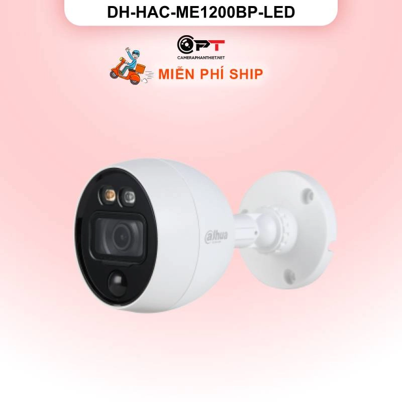 Ảnh sản phẩm Camera HDCVI Dahua DH-HAC-ME1200BP-LED 2MP - đèn trợ sáng - hình 1