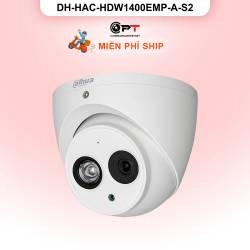 Camera HDCVI Dahua DH-HAC-HDW1400EMP-A-S2 4MP - có thu âm