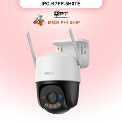 Imou IPC-K7FP-5H0TE Camera 4G PT Full Color ngoài trời 5.0MP