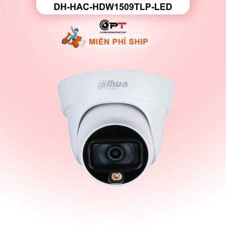Camera HDCVI Dahua DH-HAC-HDW1509TLP-LED 5MP - đèn trợ sáng ảnh 