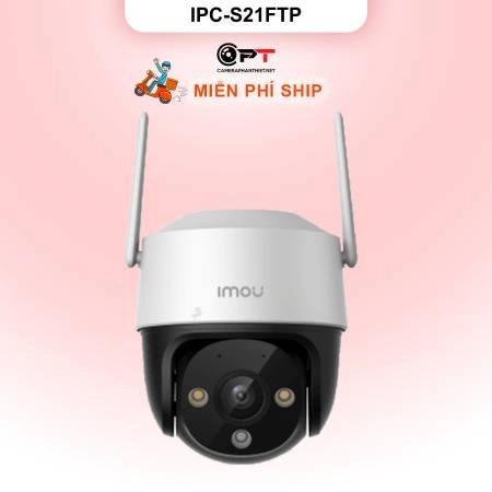 Camera wifi IMOU PTZ 360 ngoài trời 2MP 4G IPC-S21FTP ảnh 