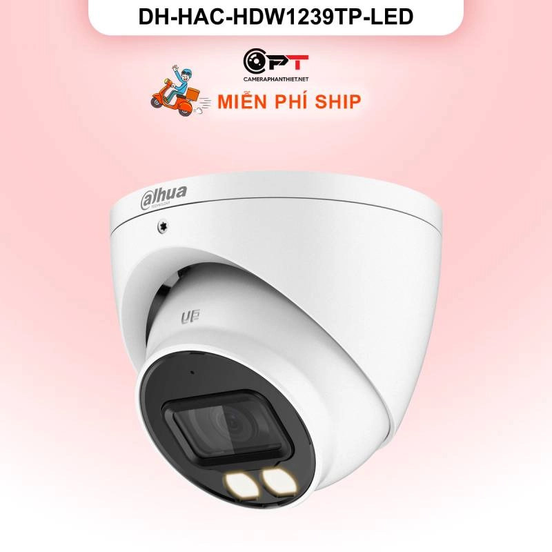 Ảnh sản phẩm Camera HDCVI Dahua DH-HAC-HDW1239TP-LED 2MP - đèn trợ sáng - hình 1