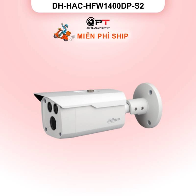Ảnh sản phẩm Camera HDCVI Dahua DH-HAC-HFW1400DP-S2 4MP - hình 1