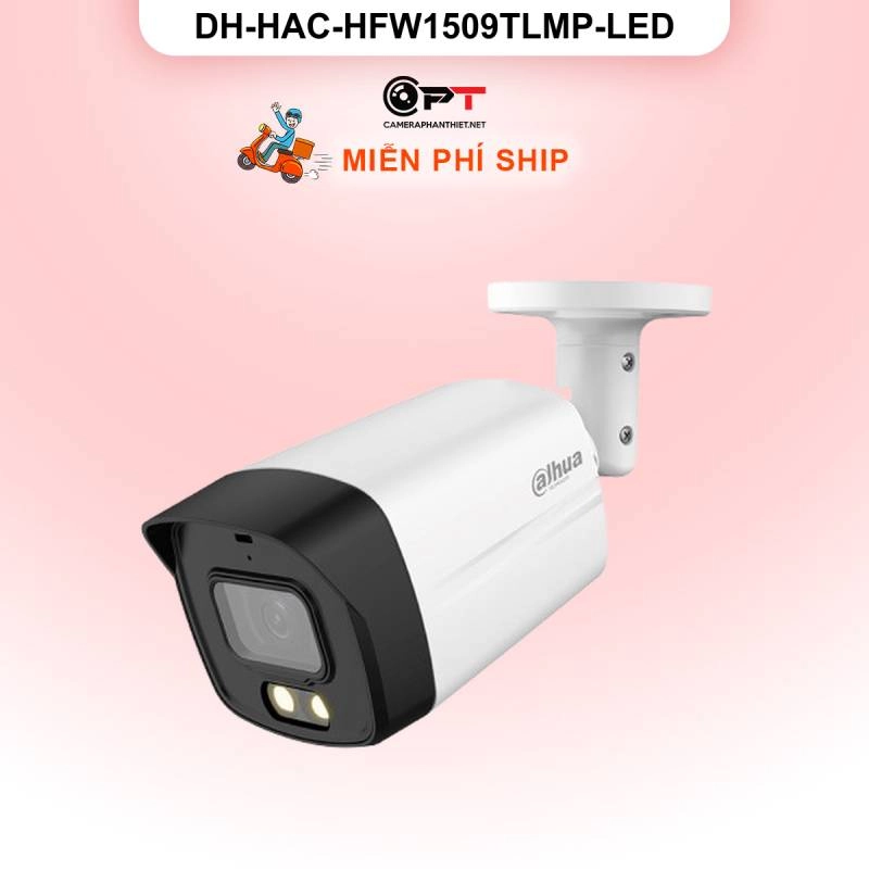 Ảnh sản phẩm Camera HDCVI Dahua DH-HAC-HFW1509TLMP-LED 5MP - đèn trợ sáng - hình 1