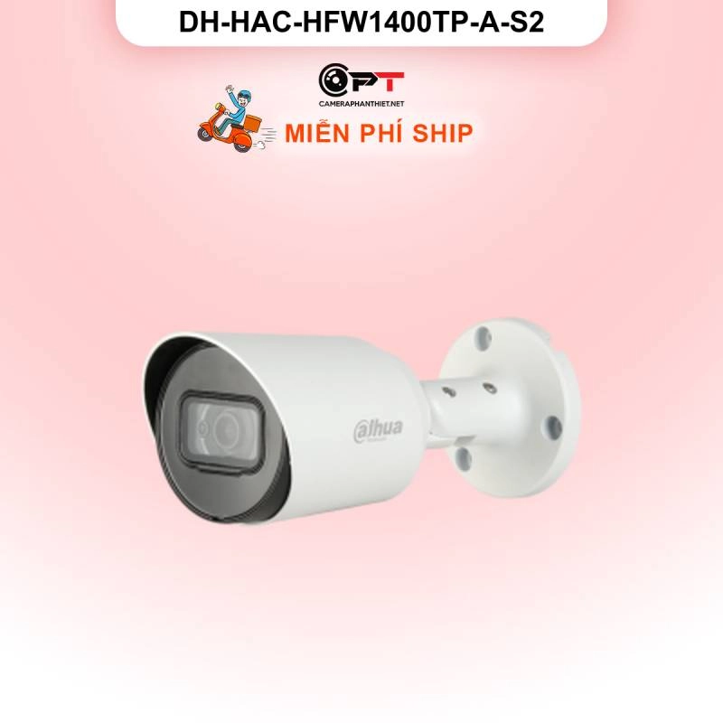 Ảnh sản phẩm HDCVI Camera Dahua Thân Trụ 4MP DH-HAC-HFW1400TP-A-S2 - hình 1