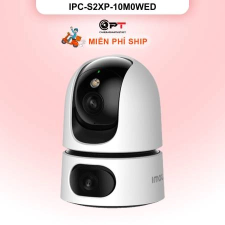 Camera Imou IPC-S2XP-10M0WED Camera wifi 2 ống kính quay quét 10MP ảnh 