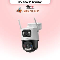 Imou IPC-S7XFP-8U0WED Camera wifi 2 ống kính quay quét ngoài trời 8MP siêu nhạy sáng